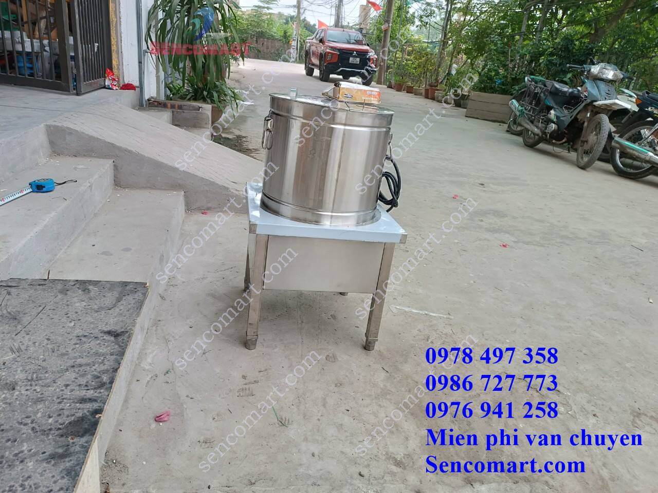 Nồi nấu phở 20 lít, tặng kèm thanh nhiệt