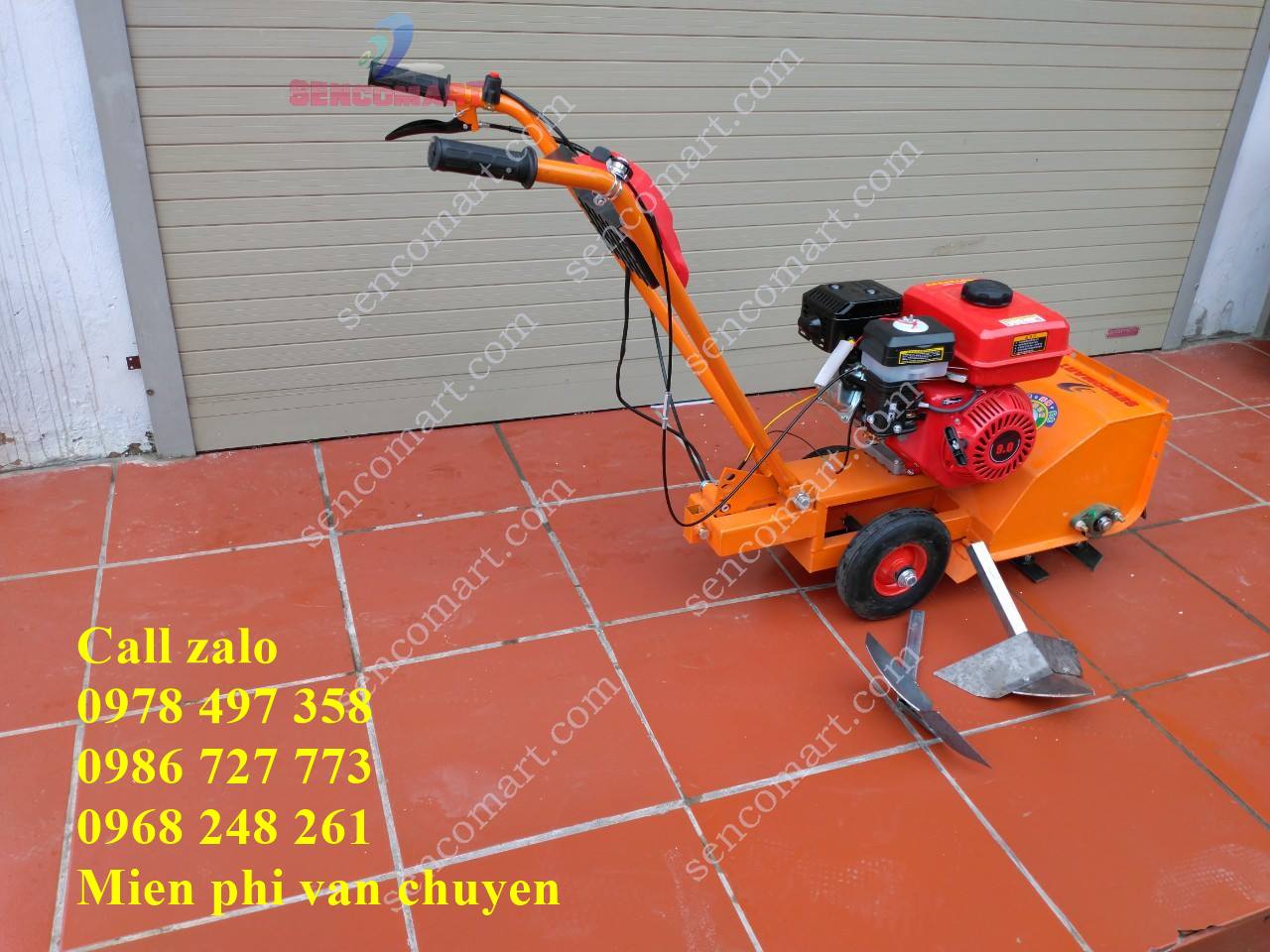 Máy vun gốc cây 6HP mẫu nhỏ