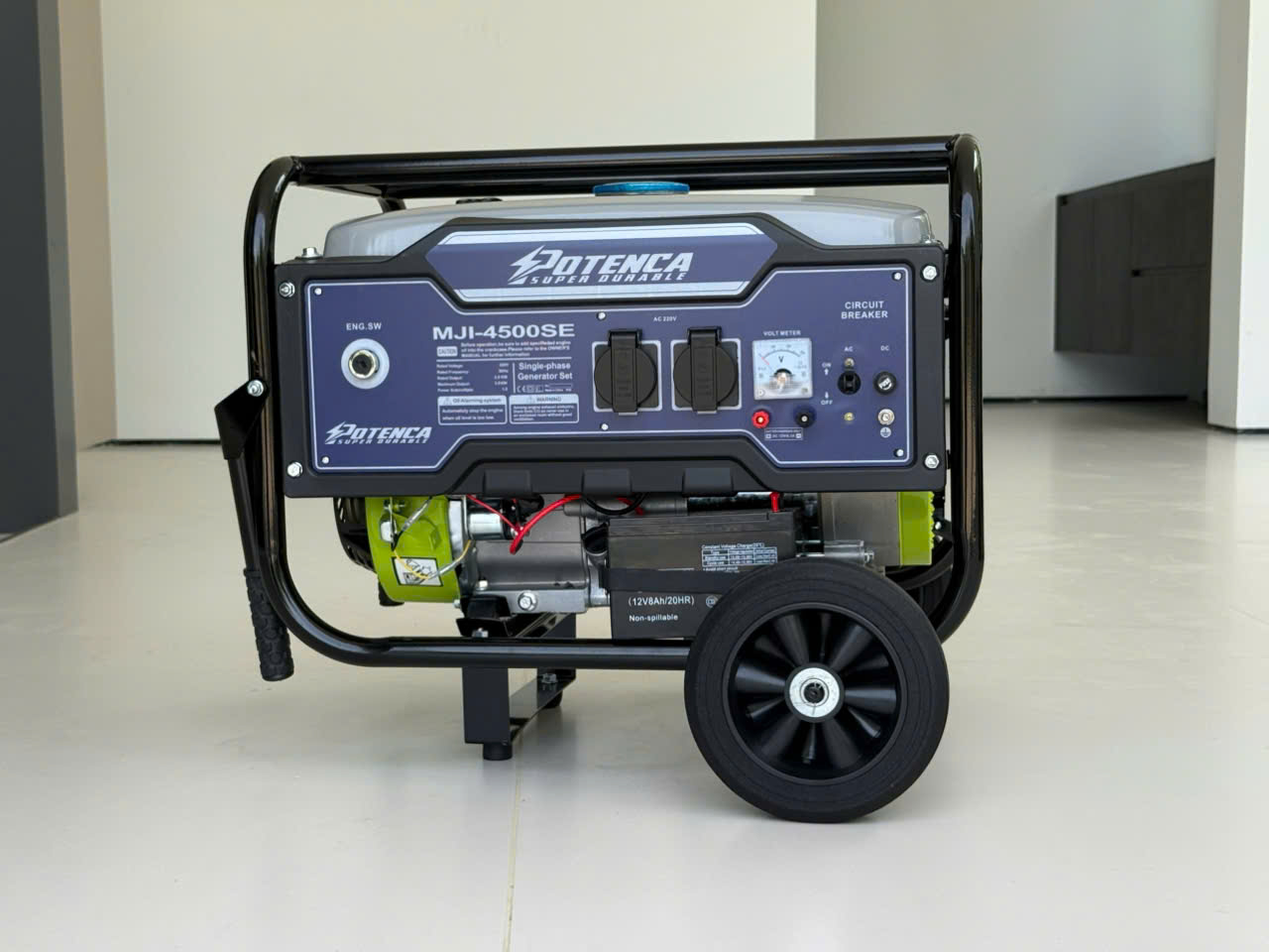 Máy phát điện chạy xăng 3.2kw Potenca MJI-4500 giá rẻ