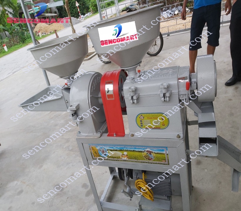 Máy Xát Gạo Kết Hợp Vỡ Ngô Nghiền Ngô TF888