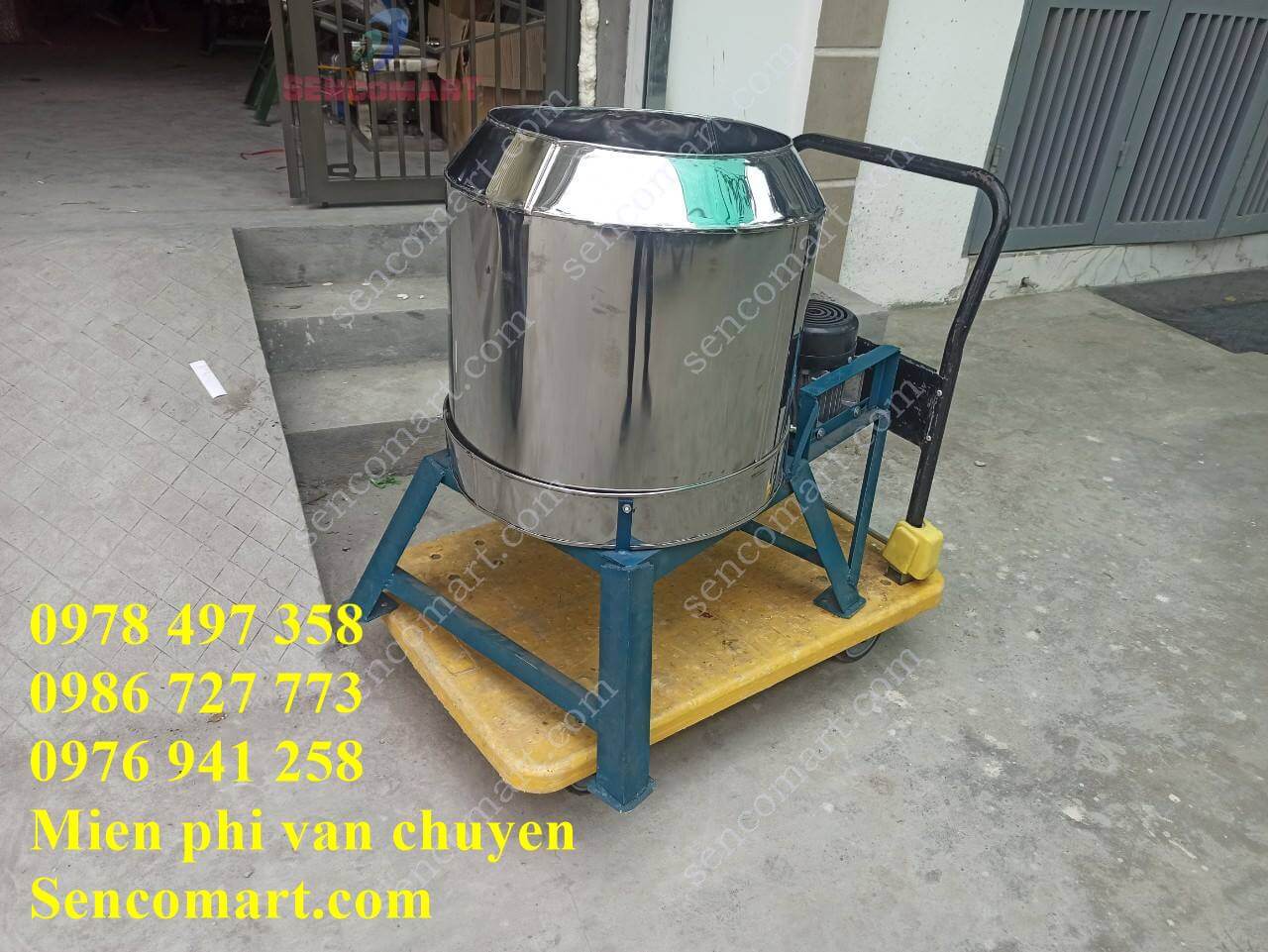 Máy vắt li tâm, có thể vắt nấm mèo làm nhân bánh bao, vắt tinh bột, vắt rau củ quả