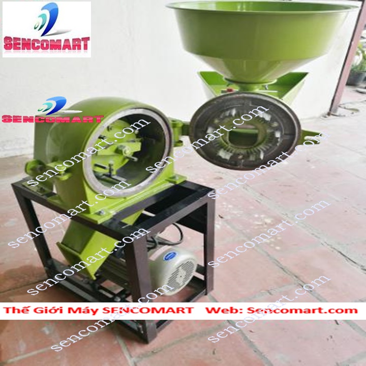 Máy nghiền các loại hạt ngô, lúa, đậu , sắn khô... làm thức ăn cho vật nuôi