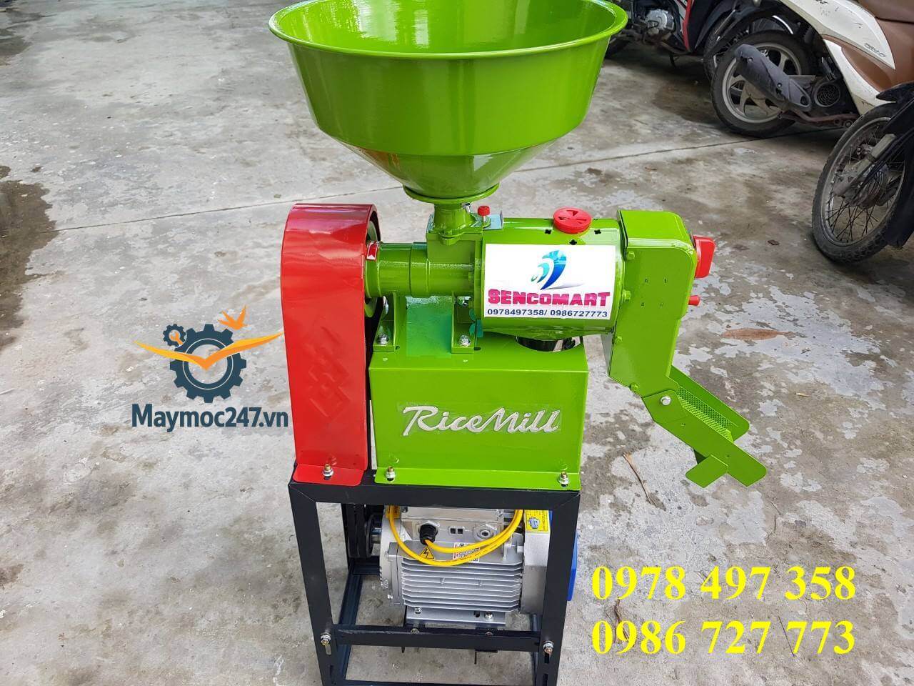 Máy xát gạo mini khỏe, bền, giá tốt nhất 2025 SC-2.2X