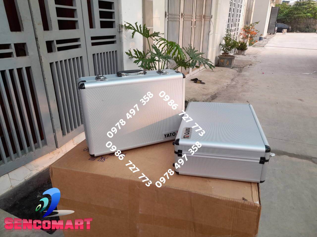 Vali nhôm Yato YT-0881ZL. Mẫu bền đẹp nhất hiện nay