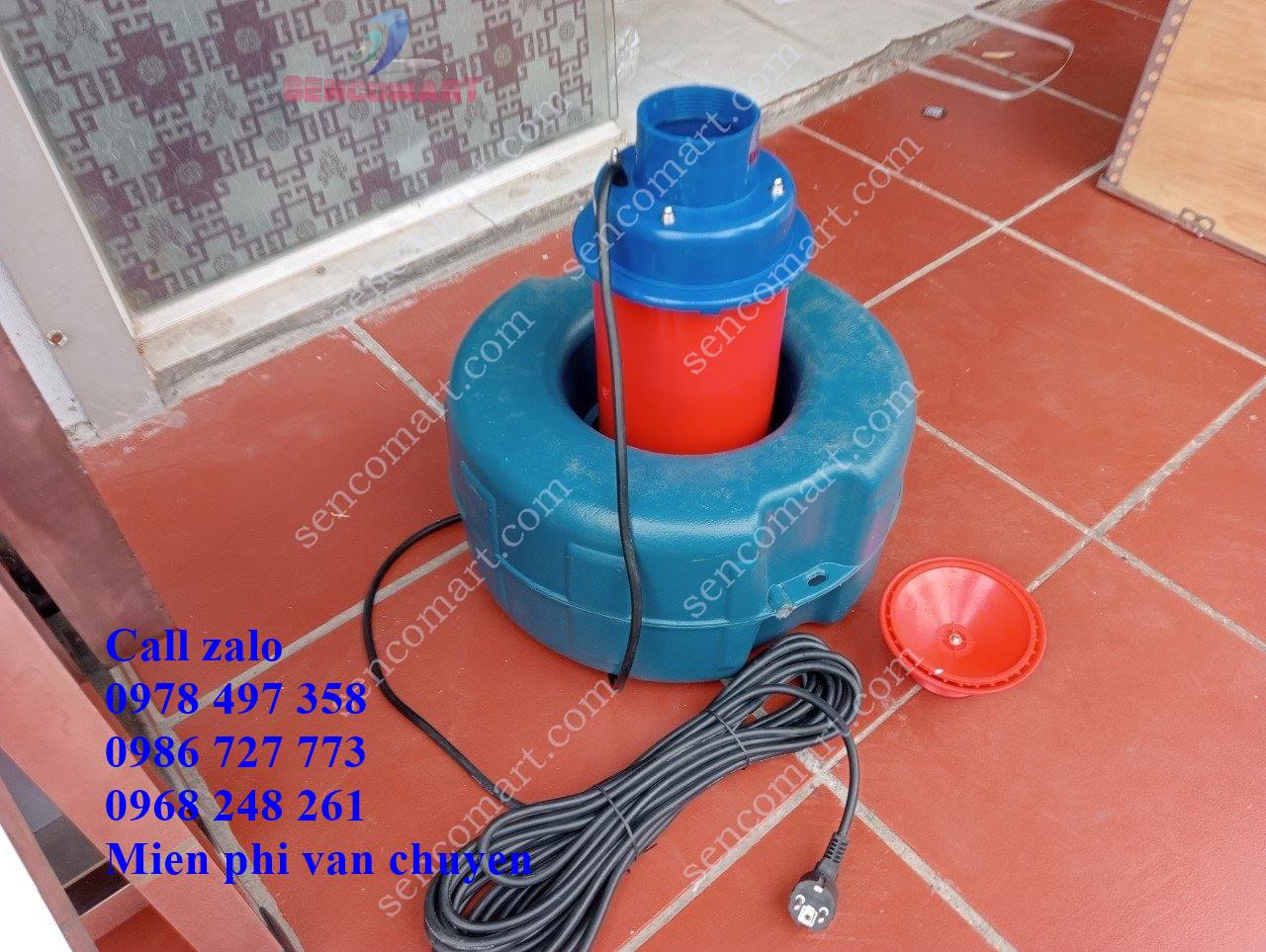 Máy tạo oxi sục khí cho các hộ nuôi thủy sản