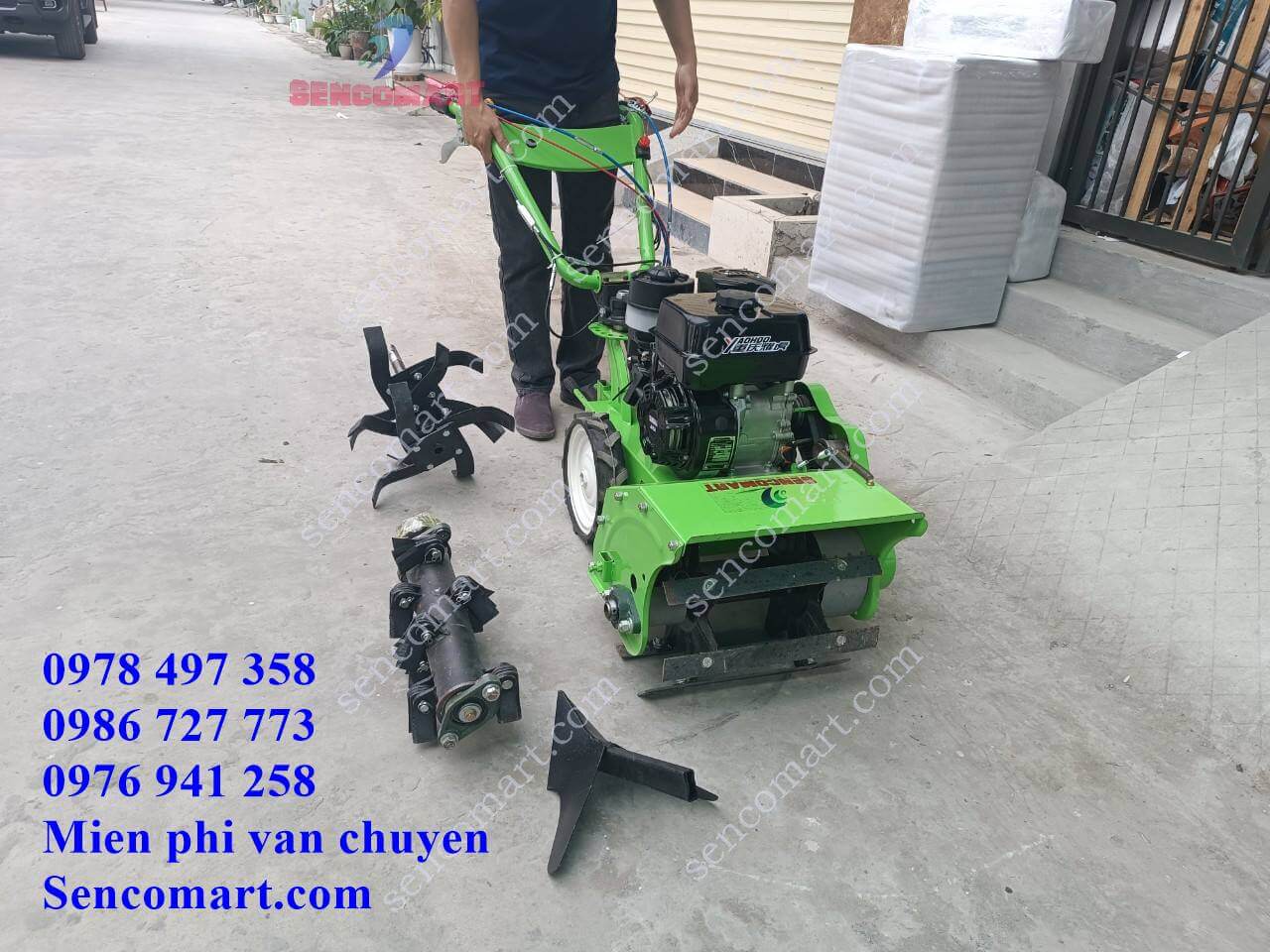 Máy phát cỏ trục băm