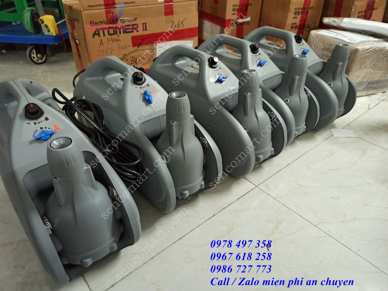 máy phun khử trùng, máy phun sương Automer