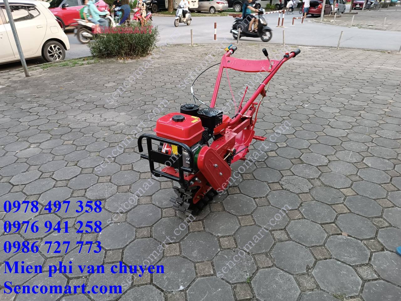 máy cày mini bánh xích