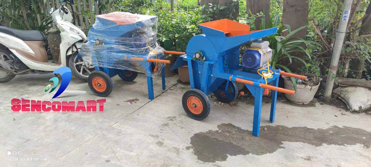 Máy nghiền đất 42 búa và thêm đĩa răng cưa. Thiết kế mới 2026 tại Sencomart