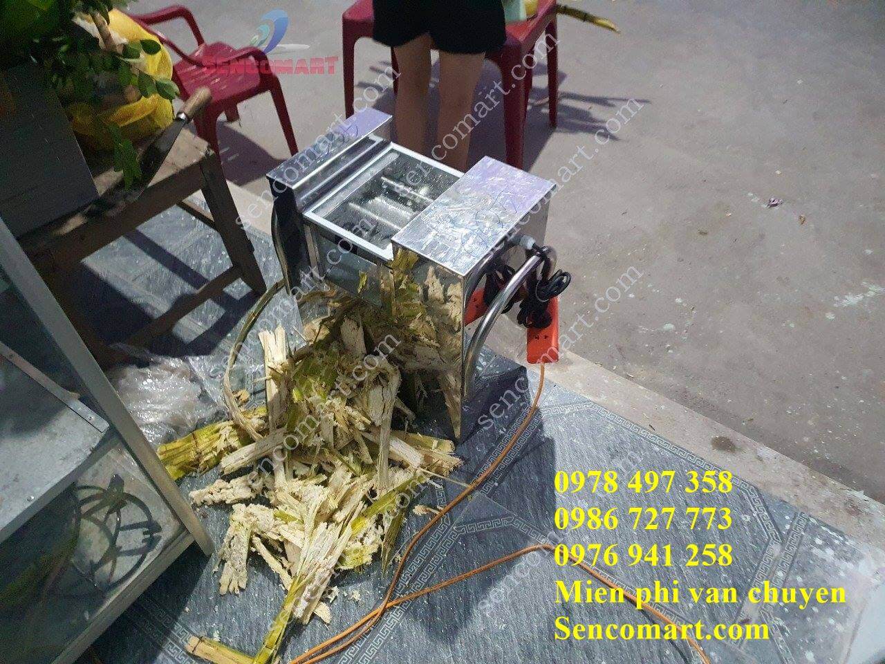 Máy ép nước mía lô inox, xả hàng hè 2024