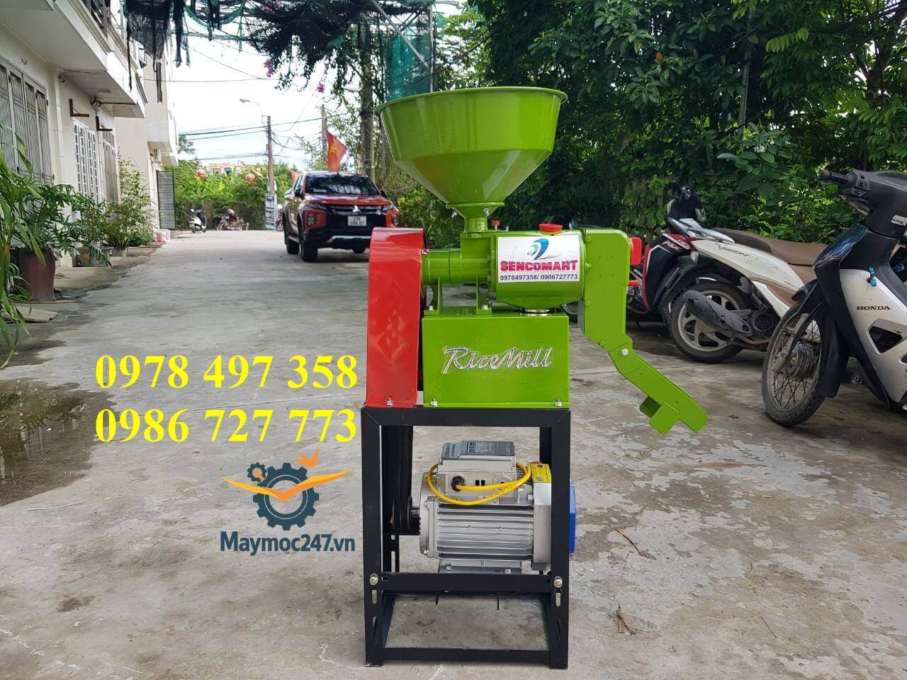 Máy xát gạo bán chạy nhất hiện nay, mẫu 1 chức năng SC-2.2kwN