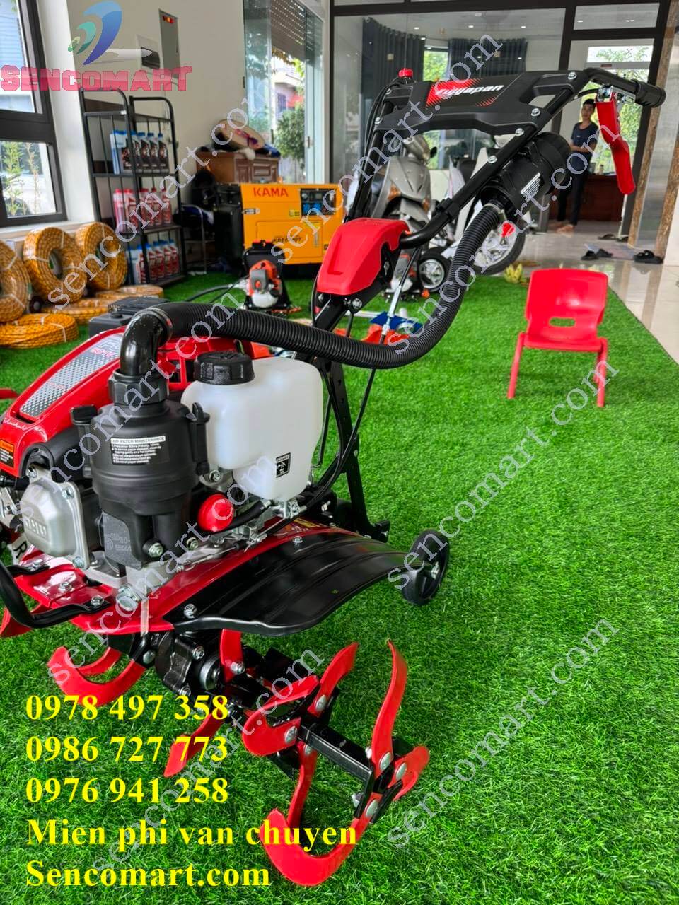 Máy xới đất chính hãng Nhật Bản chạy xăng, Fujijapan 501