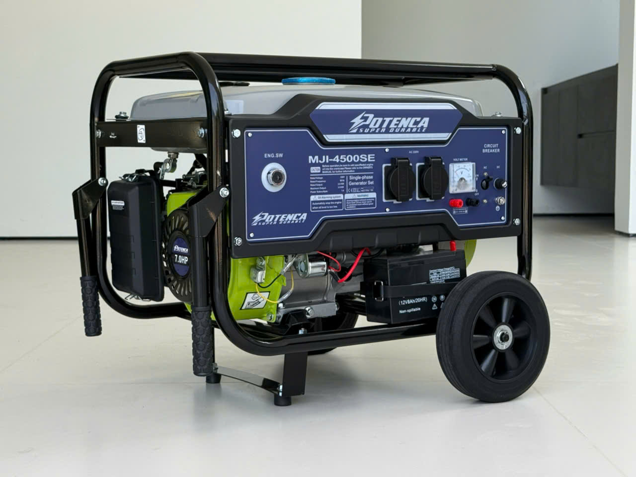Máy phát điện chạy xăng 3.2kw Potenca MJI-4500SE Đề Điện