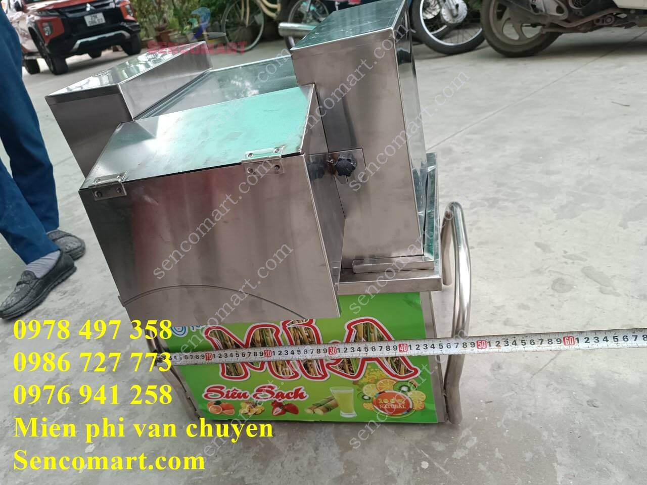 Máy xay nước mía nhiều cây cùng 1 lúc F2-800 SCM