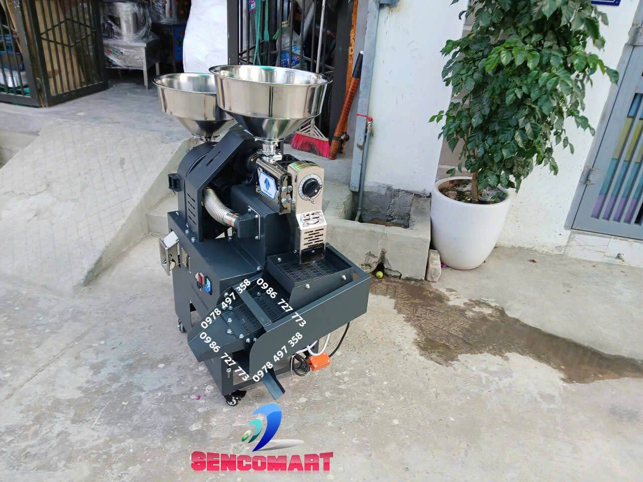 Máy xát gạo đa năng inox Trường Thành