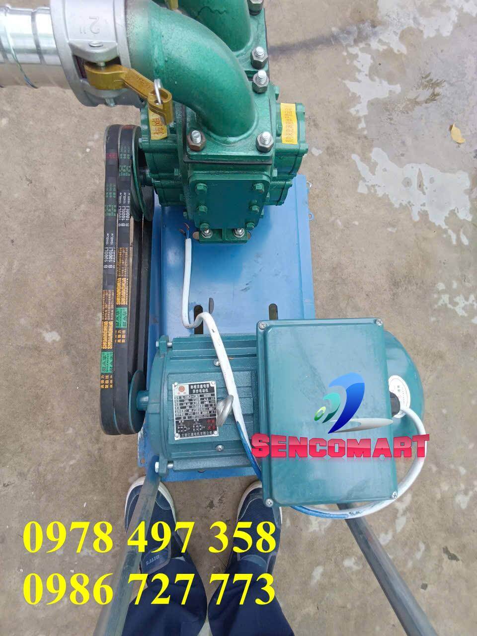 Máy Bơm Nước Thải Có Bùn 4kW 1 Pha, Họng 50mm