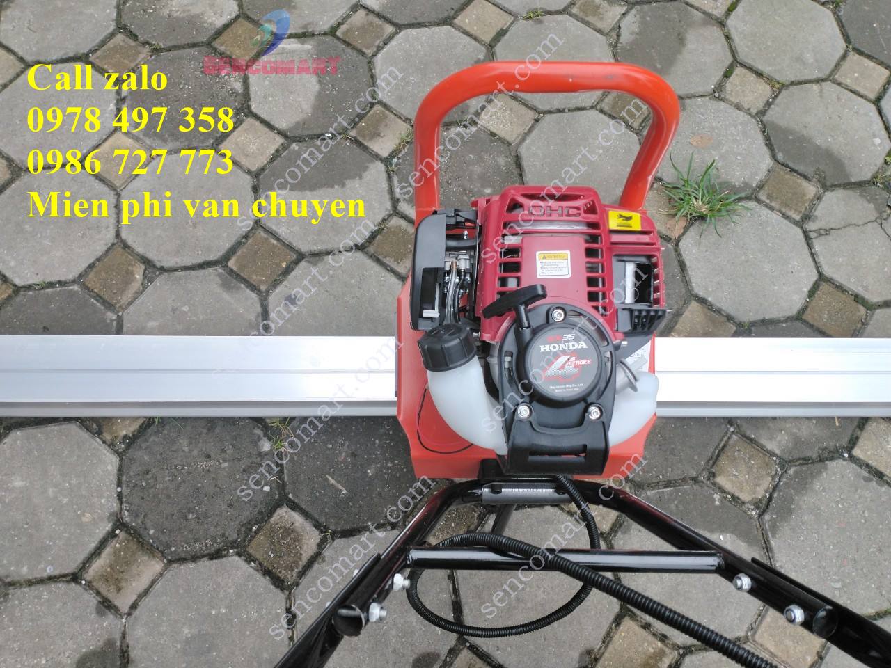 Máy đầm thước gạt bê tông (chưa thước)