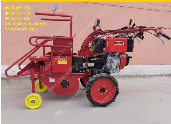 Máy gặt bắp, thu hoạch bắp cực nhanh tại Sencomart