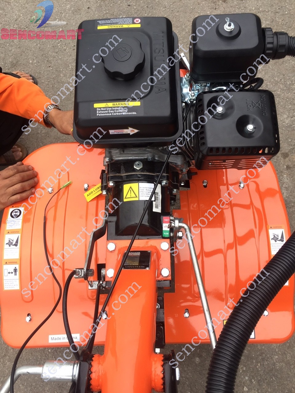 Máy Xới Đất Chạy Dầu Mitsuyama TL-D1