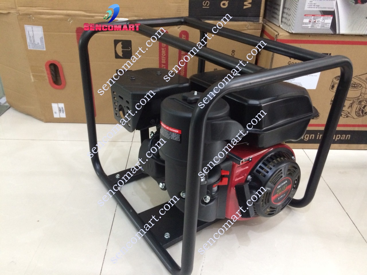 Máy Bơm Nước Cao Áp Weima 7HP- Máy bơm chữa cháy cao 50m