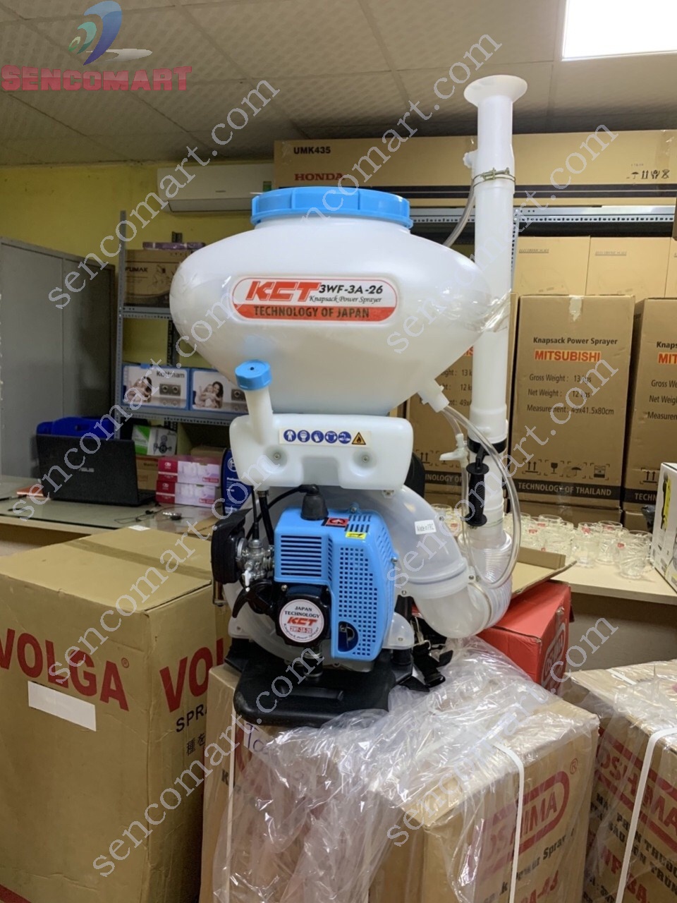 Máy xạ phân đa chức năng KCT 3WF-3A-26