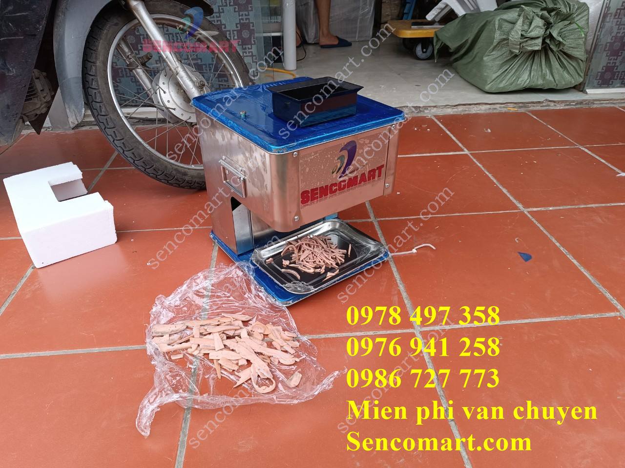 Máy thái thịt tươi sống, giá tốt nhất hiện nay