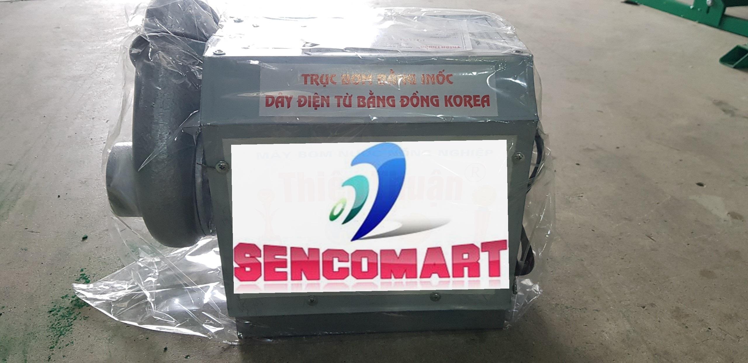 Máy bơm nước tưới tiêu 1kw phi 76mm
