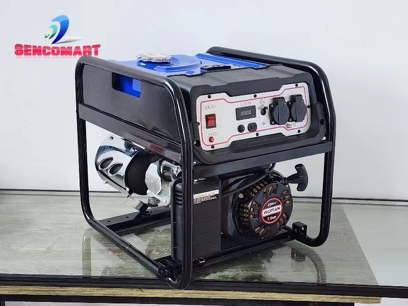 Máy phát điện hyundai 7,5hp (3kw) mô tơ dây đồng 100%