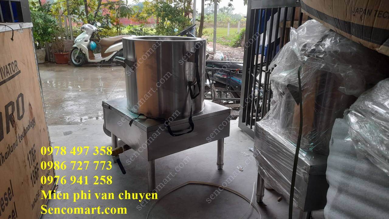 Nồi nấu soup cháo dầu 30 lít, sản xuất tại Sencomart