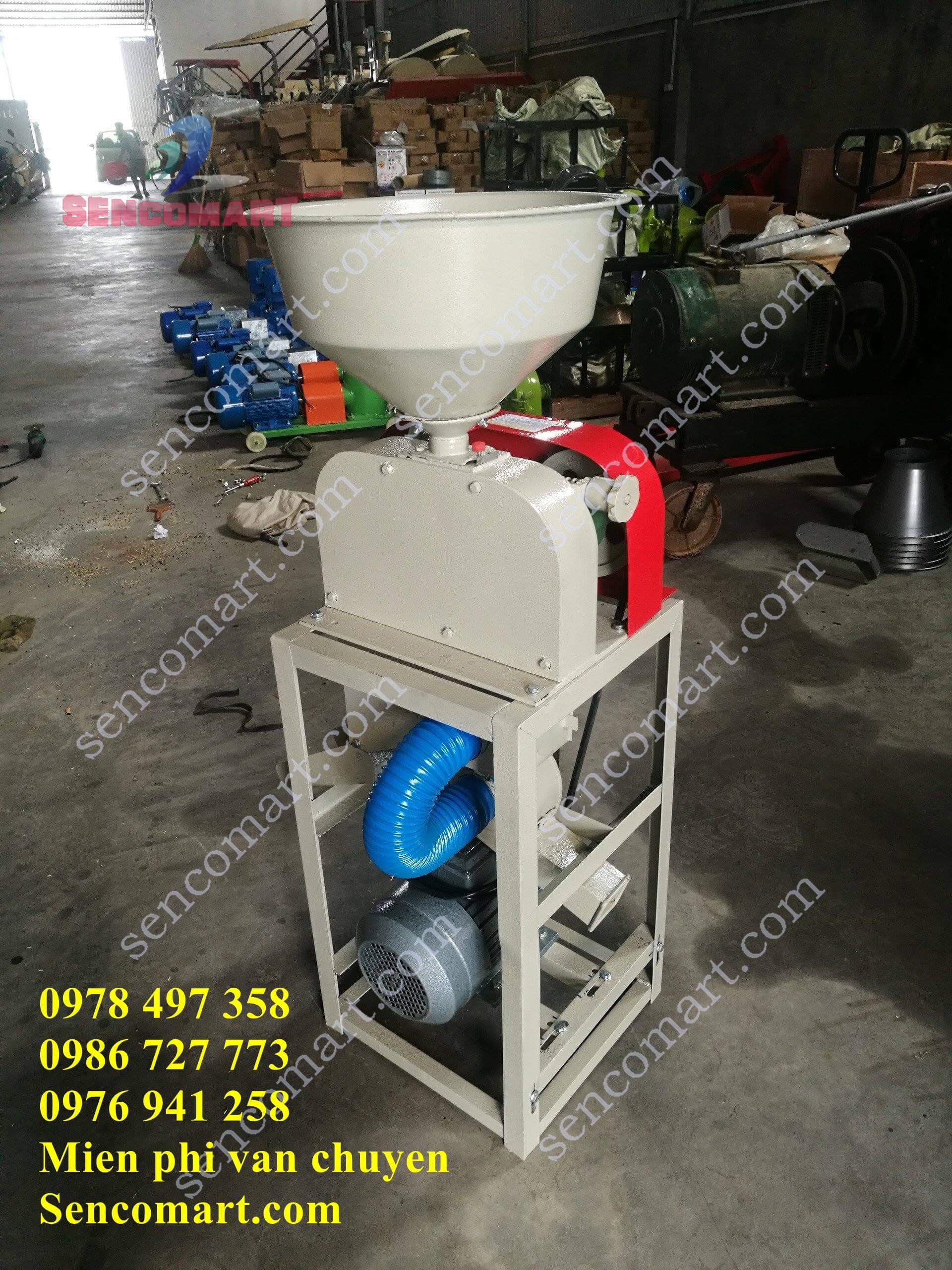 Máy xát gạo lức dùng nấu rượu cho gia đình tiện lợi