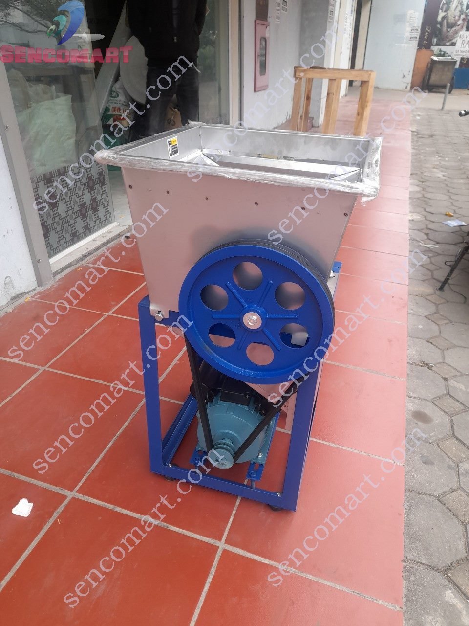 Máy thái cá mồi, Máy cắt cá biển làm thức ăn hải sản cực nhanh mẫu mới 2023