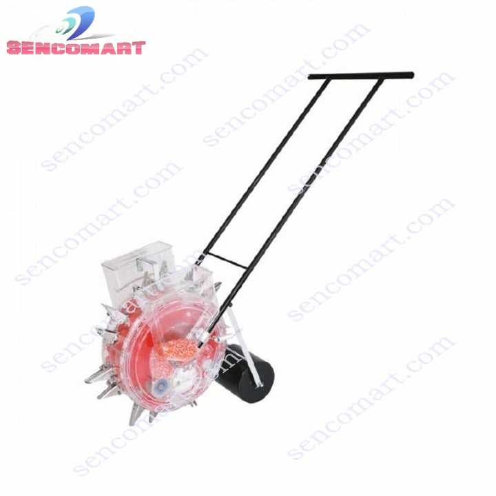 Máy gieo hạt và bón phân đẩy tay có bánh lăn