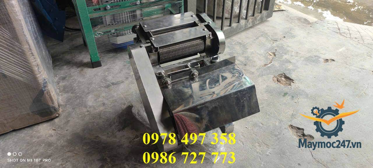 Máy dầm thịt 2 lô gai trơn, làm mềm thịt nhanh chóng