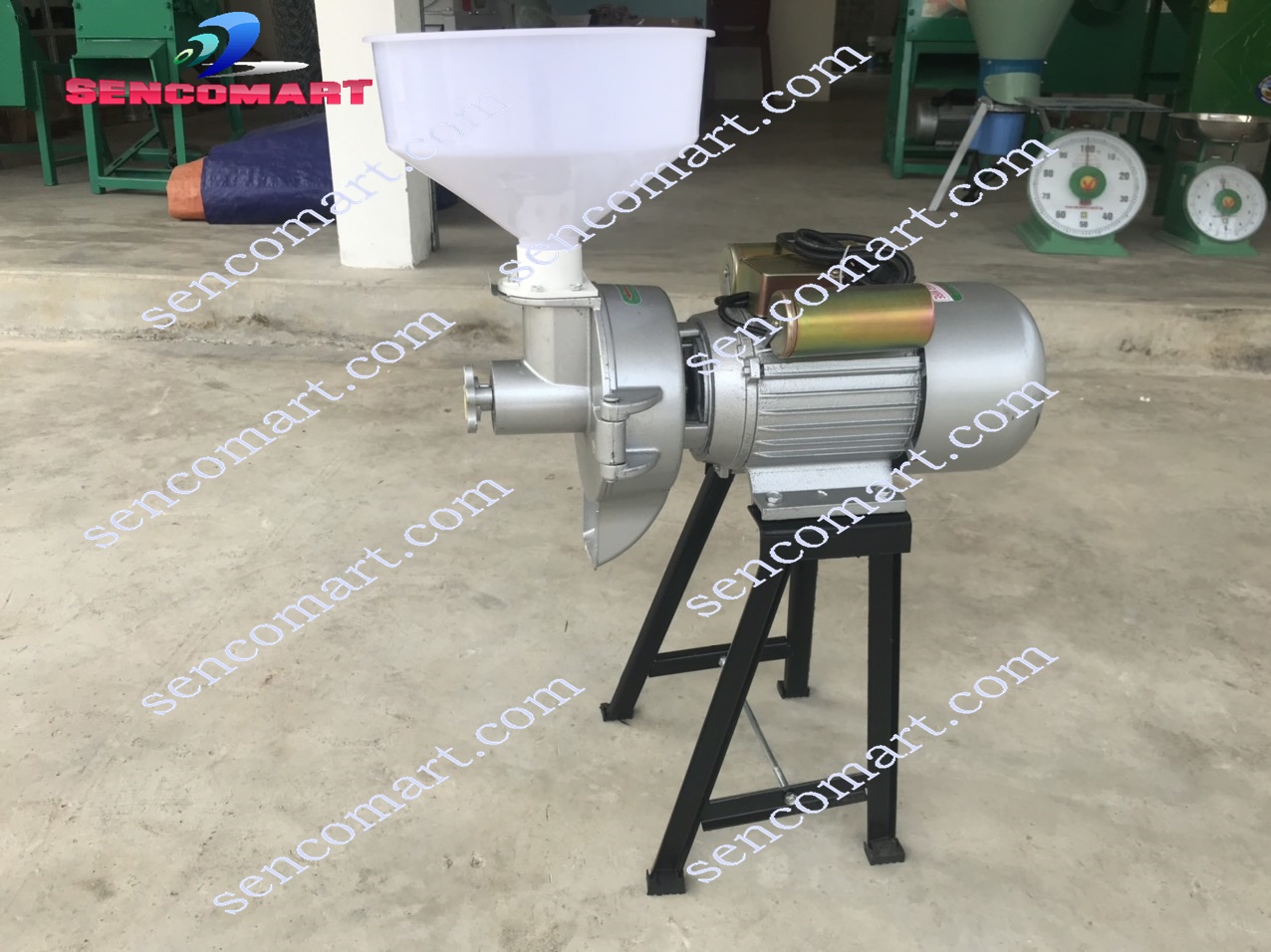 Máy nghiền bột gạo ngâm làm bánh, máy xay nghiền các loại đậu hạt làm sữa