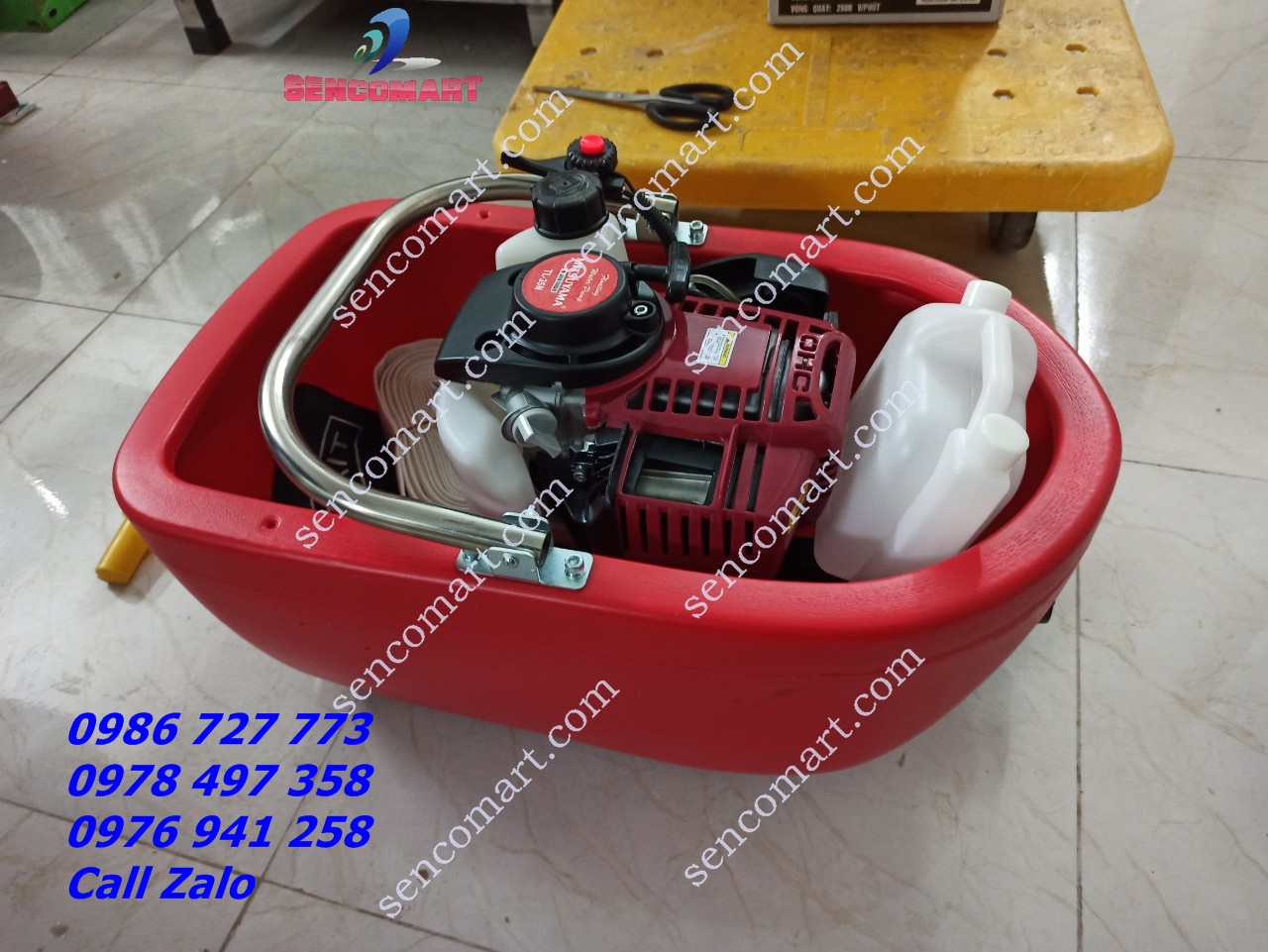 Máy bơm thuyền thả nổi động cơ 4 thì Mitsuyama TL35