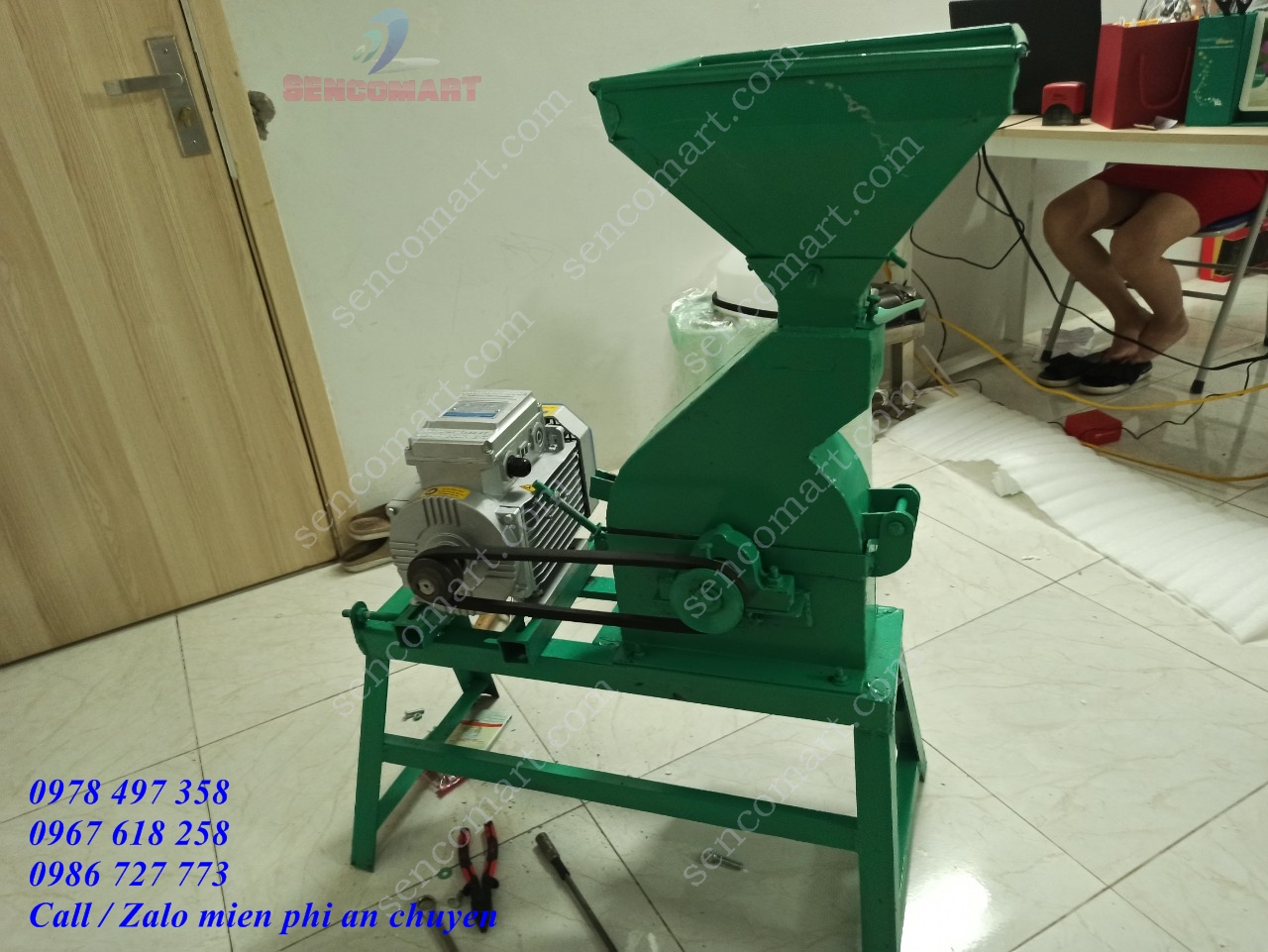 Máy nghiền nông sản 18 búa. 100% Hàng Việt Nam. Giá rẻ bất ngờ