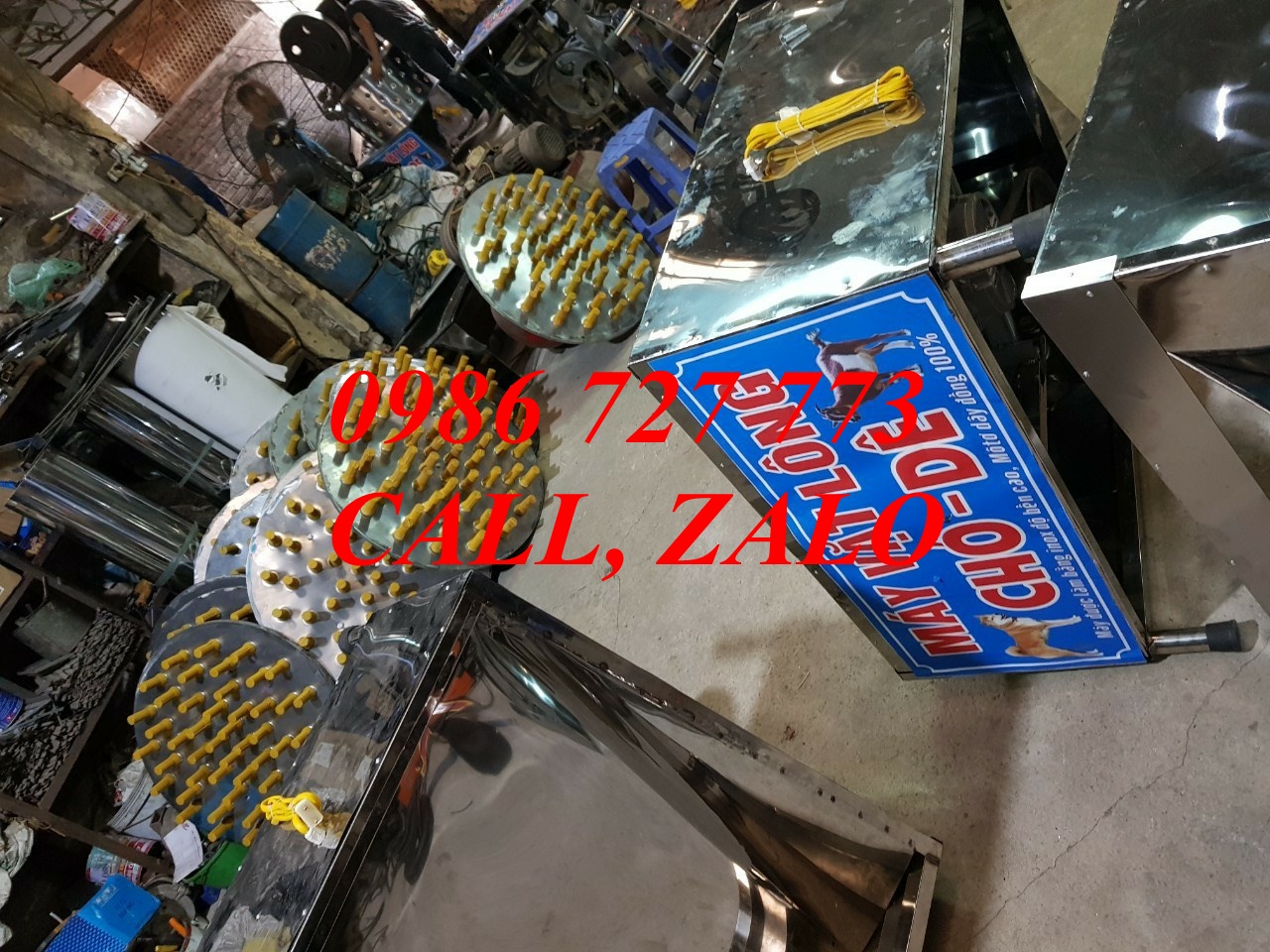 MÁY VẶT LÔNG GÀ PHI 50 SIÊU SẠCH, INBOX 304