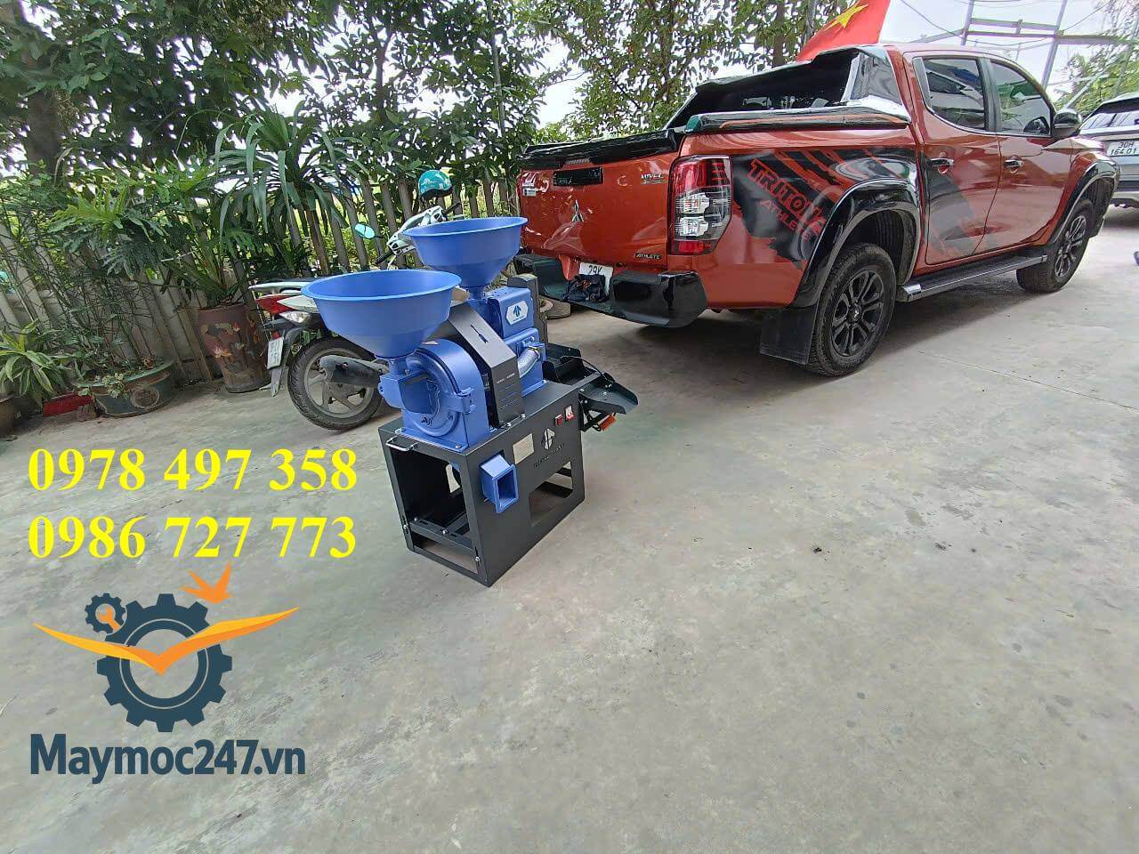 Máy xát gạo chính hãng tốt nhất hiện nay, mẫu Trường Thành