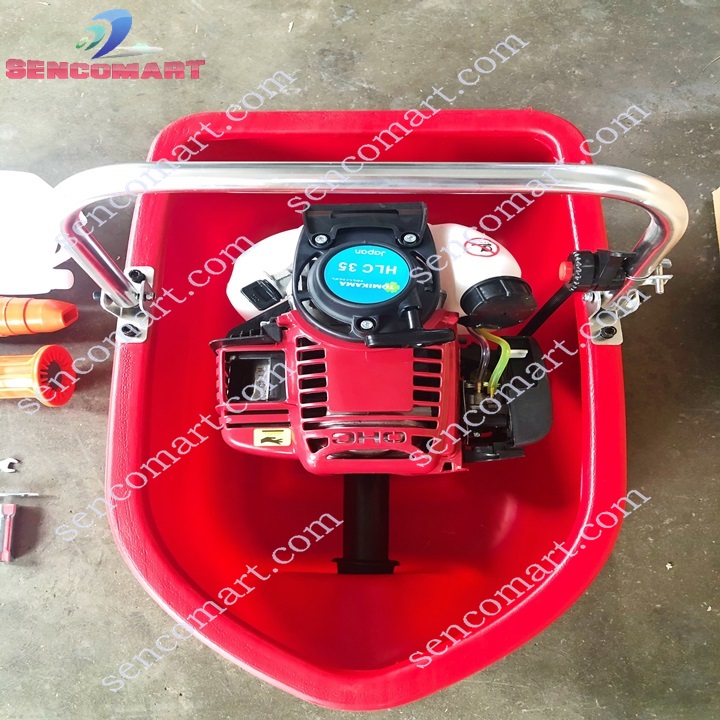 Máy bơm thuyền chạy bằng xăng chạy êm ít gây tiếng ồn