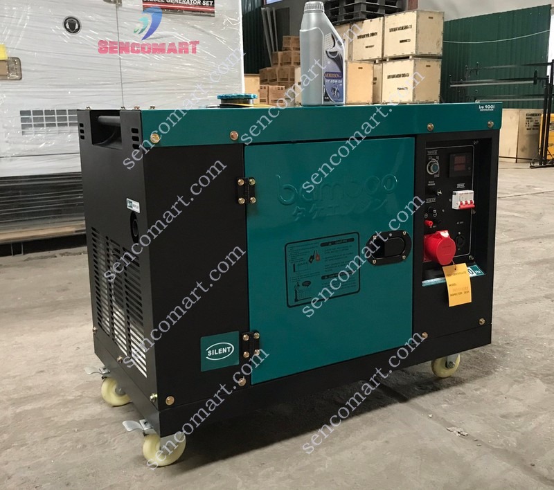 Máy phát điện 8kw 3 pha chạy dầu Bamboo Bmb 9800ET