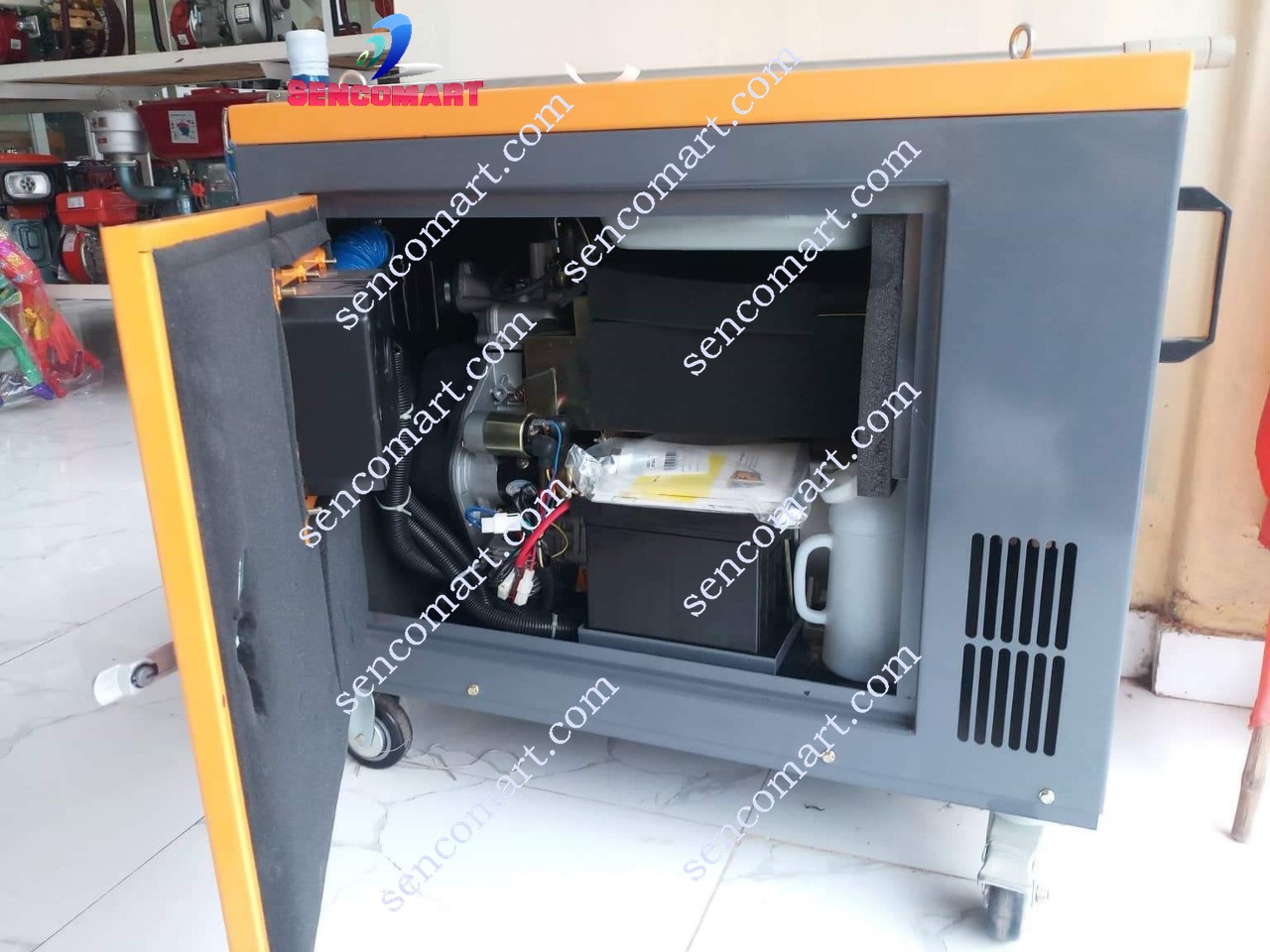 Máy Phát Điện Chạy Dầu Kama 8800 Chính Hãng