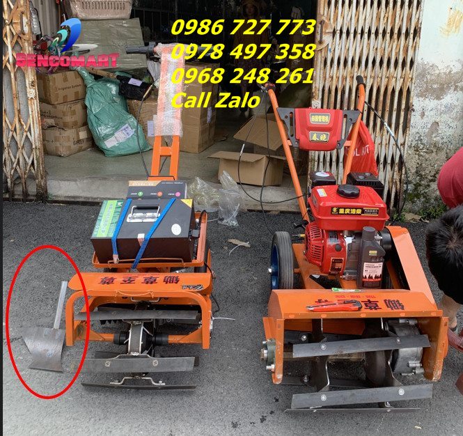 Máy vun gốc ngô, rạch rãnh, xới đất, xạc cỏ chiều rộng máy 50cm VLN-50-6HP