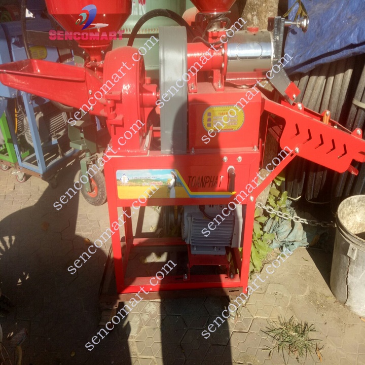 Máy Xát 2 Tác Dụng 555 INOX Lọc Sạn 3 Cấp Công Tắc