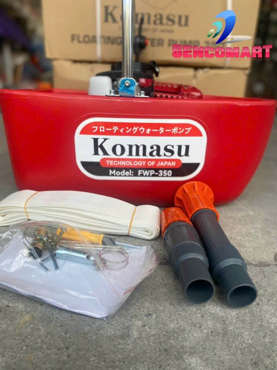 Máy Bơm Thuyền Động Cơ 4 Thì KOMASU 4T