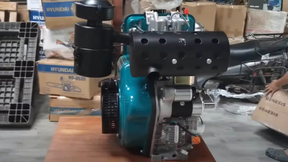 THANH LÝ ĐỘNG CƠ DẦU 12HP YAMAHA CÓ ĐỀ