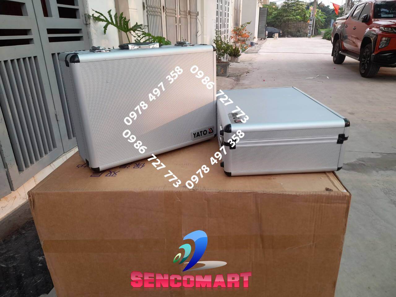 Vali nhôm Yato YT-0881ZL. Mẫu bền đẹp nhất hiện nay