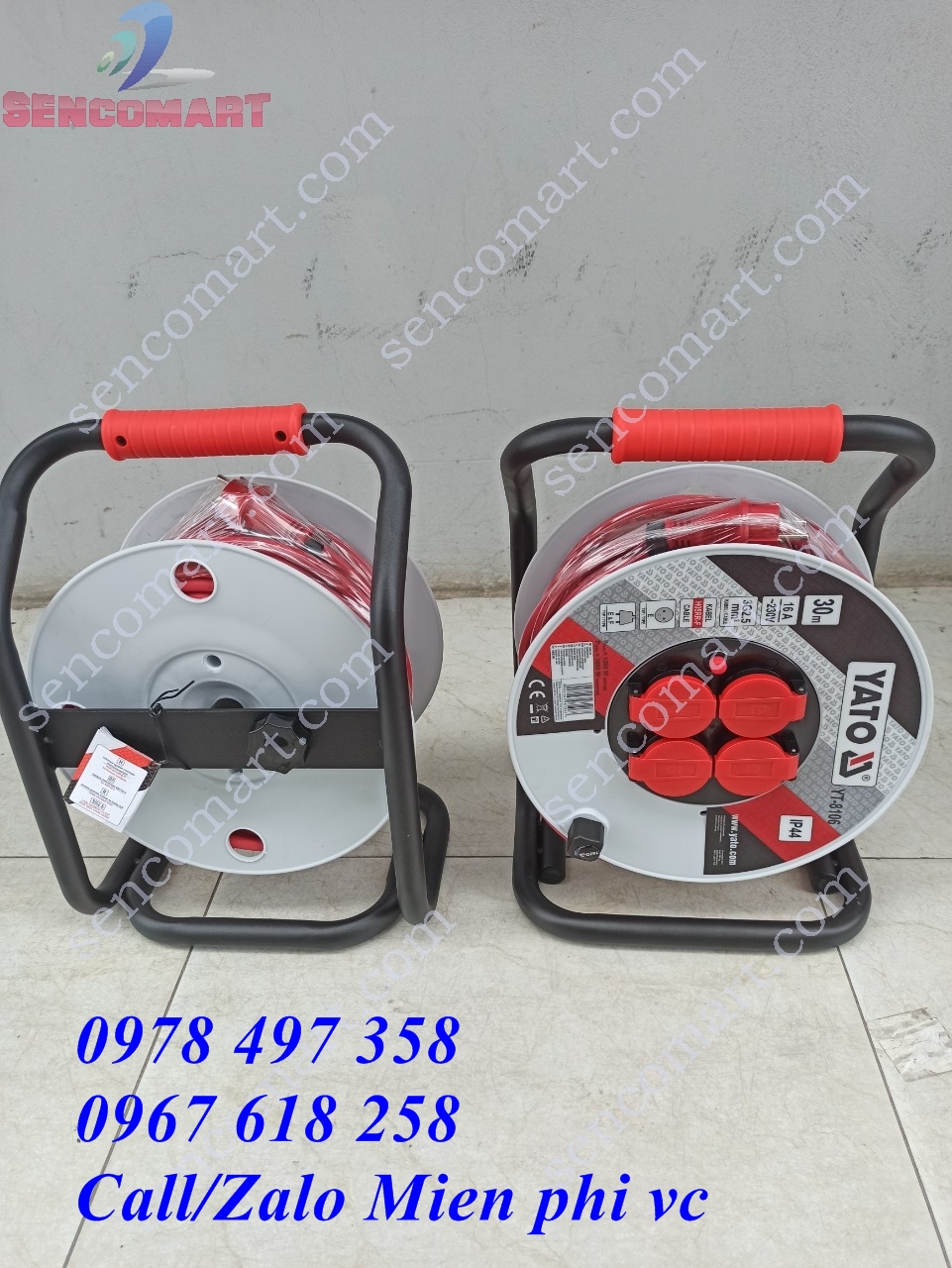 Ổ cắm quay tay kiểu Rulo 16A-30M YATO YT-8106