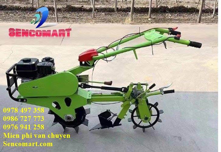 Máy cày chuyên dùng cho địa hình đồi núi, thiết kế 2 cầu gấp đôi vừa kéo vừa đẩy