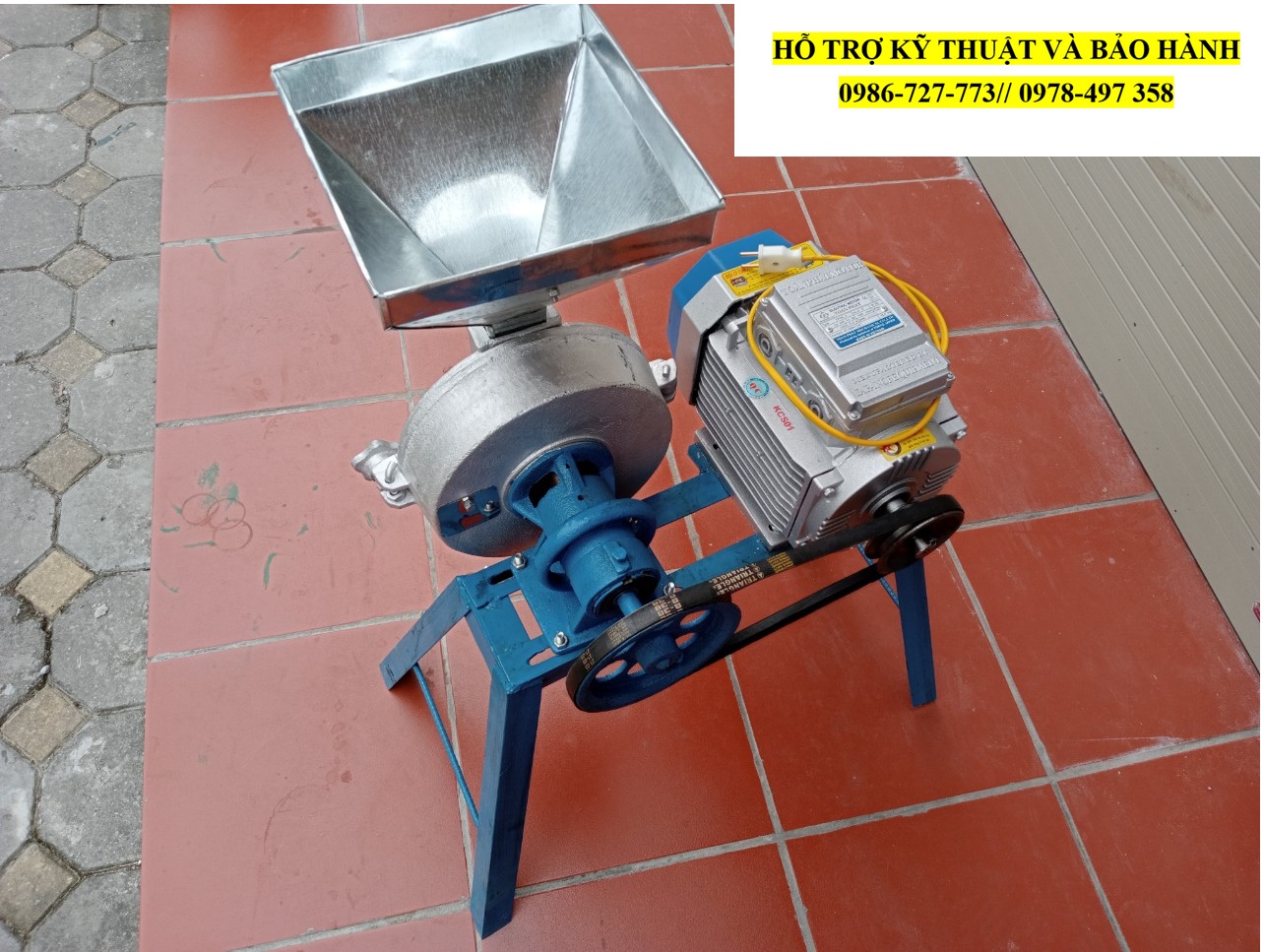 Máy xay bột nước đá 25cm công nghiệp