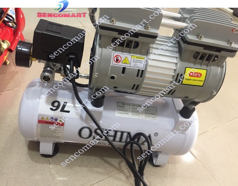 MÁY NÉN KHÍ KHÔNG DẦU OSHIMA 9L